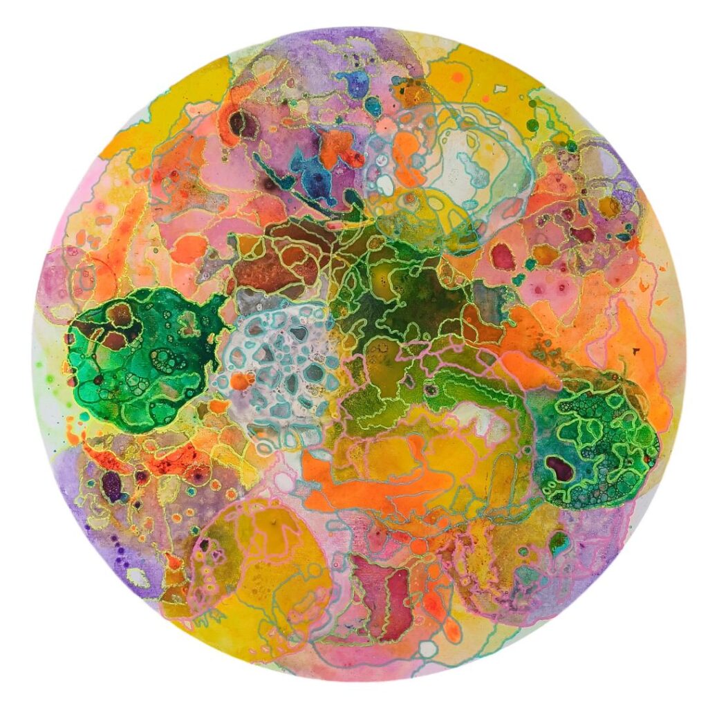 Orange Simple World Art Day Instagram Post