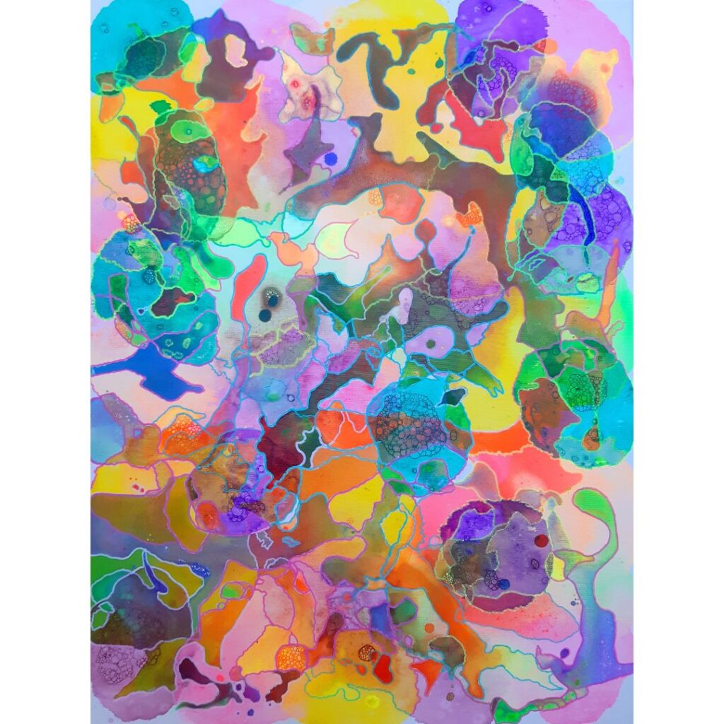 Orange Simple World Art Day Instagram Post